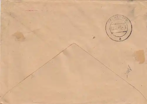 GG: Enregistrer le courrier de Cracovie à Falkensee, portofach