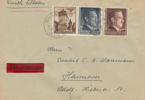 GG: Eilboten MiF, porto juste de Busko à Hanovre