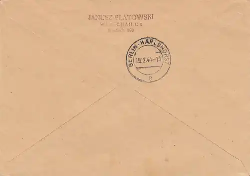 GG: MiF Allemands importants, recommandés pour Varsovie à Berlin