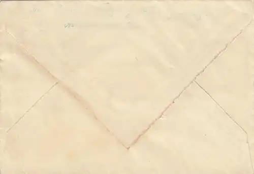 GG: MiF Bedeutende Deutsche, Einschreiben Garwolin - Bickensohl, portogerecht