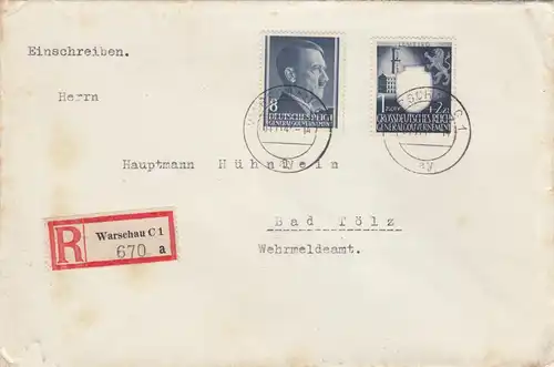 GG: MiF pour inscription à Varsovie à Bad Tölz