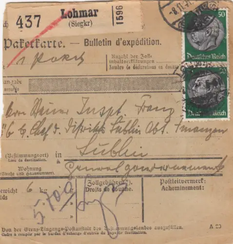 GG DR-GG: Lohmar nach Lublin, Chef des Distrikts