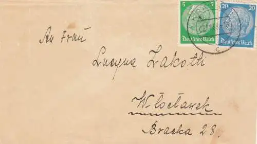 GG courrier précoce: 06.12.39, Cracovie, avant