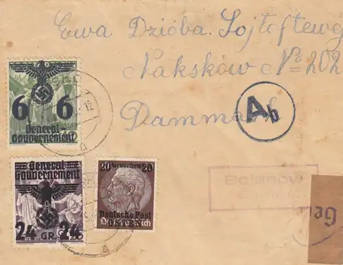 GG Demark: lettre de Boyanov/Nisko à Dammark