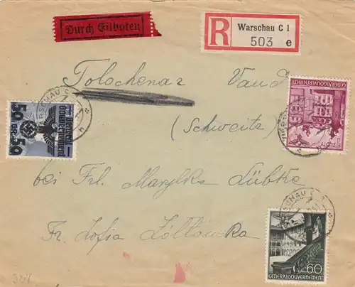 GG Suisse Eilboten Inscrivez-vous Varsovie à Lübke, Description