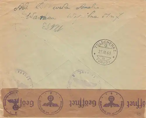 GG Suisse Eilboten Inscrivez-vous Varsovie à Lübke, Description