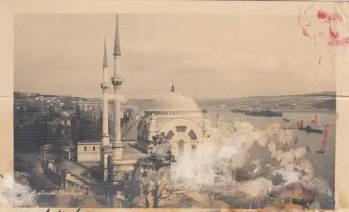 GG Turquie: Carte postale Ankara vers Zoliborz, censure