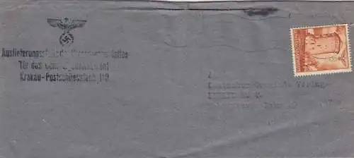 GG Zeitungsstreifband Verordnungsblatt des Gg an Gemeinden Verlag Berlin