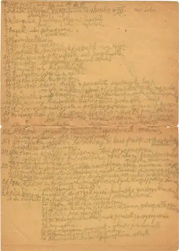 GG Formular: Telegrammbrief Eilige Fahrplansache, Ostbahn Krakau, Mittelbug, EDS