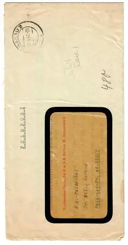 GG: Lettre édition artisans, Contenu: Structure et archives Horaires, Cracovie 1942