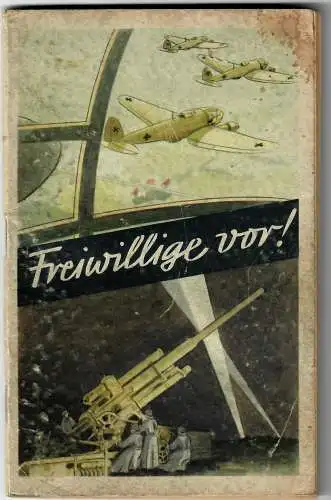 Livre: Volontaires 1942 de l'OCW, Livre publicitaire avec des images de la force aérienne