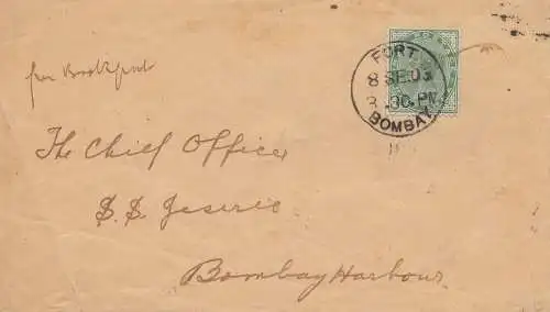 India 1903: Fort Bombay to Bombay Harbour