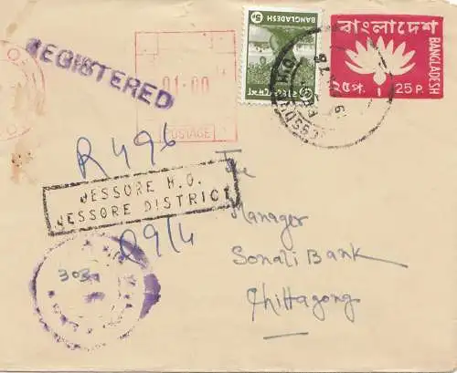 India 1976: Bangladesh to Chittagong, Registered