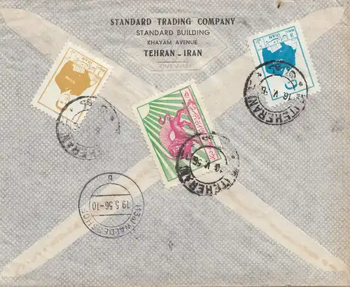1956 Teheran to Waldershof, Registered