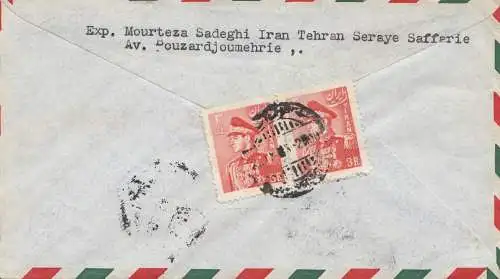 Téhéran to Mont Blanc Simple, Hambourg.