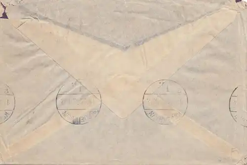 Iraq: 1922 letter to Copenhagen/Denmark