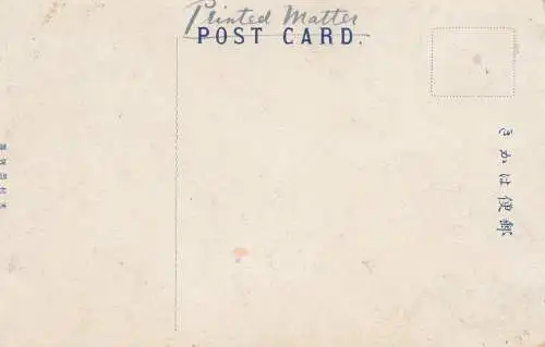 Japan: 1909: post card, unused, Kyoto Funehoko