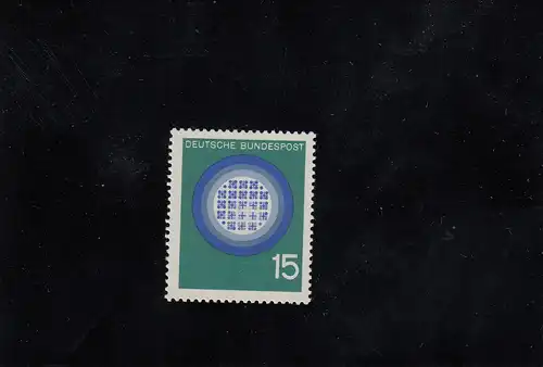 Cabinet: MiNr. 441F, frais, double contrôle BPP