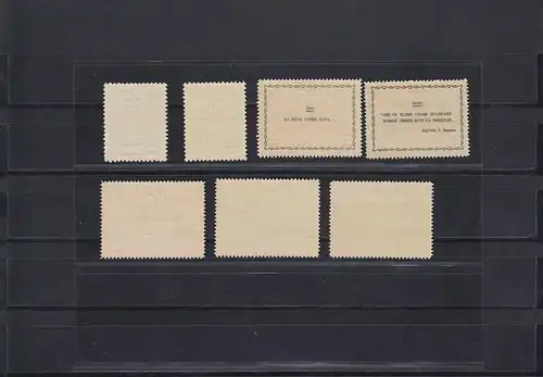 Montenegro: Rotes Kreuz, MiNr. 29-35, postfrisch