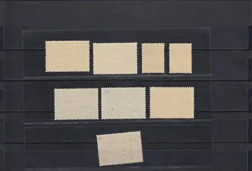 Macédoine: Post national Min. 1-8, différents types, frais de port