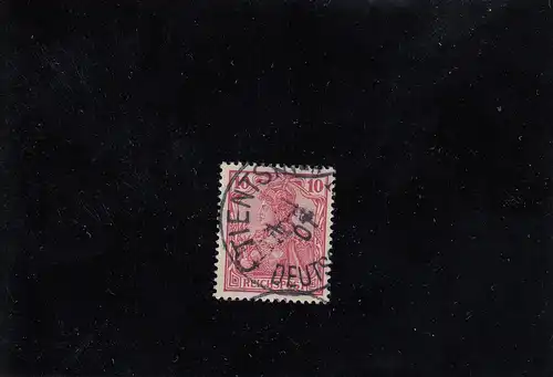 China: MiNr. 10, gestempelt Tientsin, Sorte II, BPP Attest