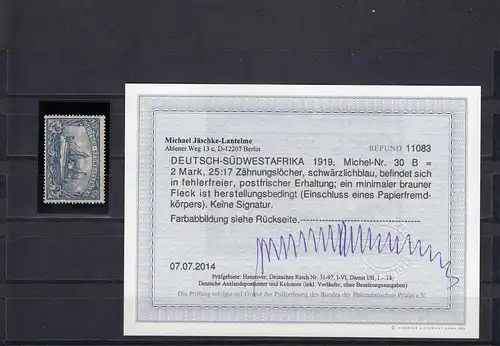 DSWA: Min. 30 B, post-frais, résultat BPP