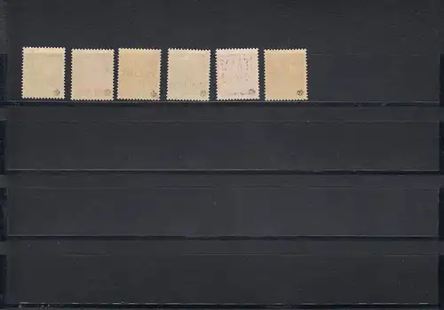 Zante: Min° 1 - 3I et 1-3II, Falz