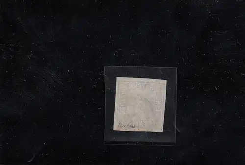 Bayern MiNr. 1 Ia, Platte 1, Erreur de disque XXXI, cacheté Nuremberg, BPP Attest