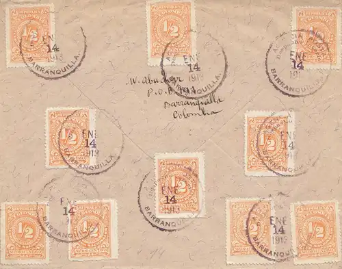 Colombia 1913: Barranquilla to Poessneck