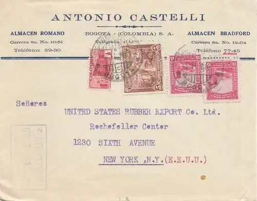 Colombia letter Bobota to New York