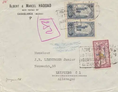 Maroc 1923: Casablanca to Leipzig