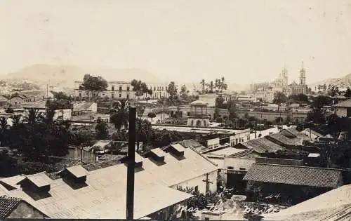 Mexique 1933: post card Malatlan to Dresde