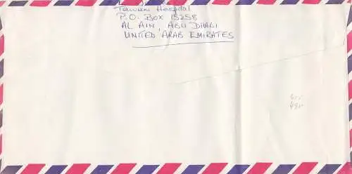Abu-Dhabi, letter to Frankfurt