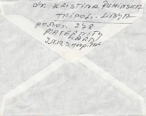 Libye: registered Tripoli 1978 to BMW Munich