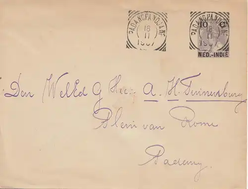 Ned. Inde 1907: letter Padangpadjang to Padeny