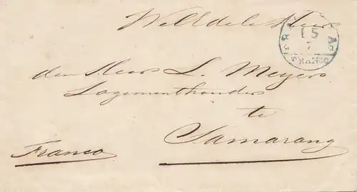 Ned. Indie: Franco letter to Samarang