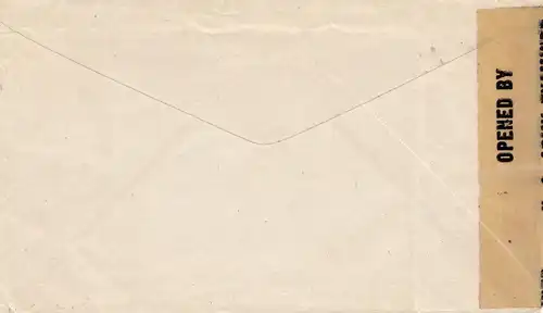 Nouvelle Guinée 1945: US Army Postal Service, centre to Dallas/Texas