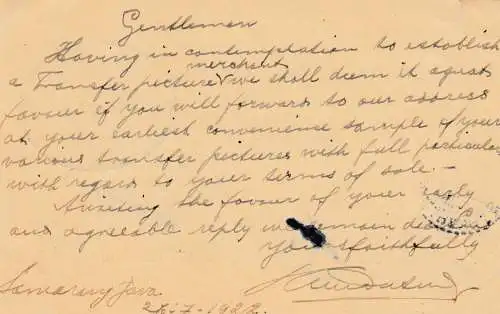 Ned. Indie 1892: post card Semaran to Coburg, Taxe
