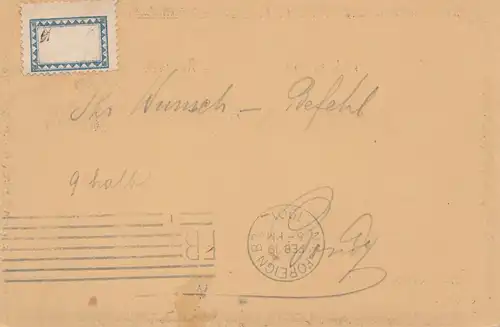 Colombie: 1901 post-card Colon to Prague