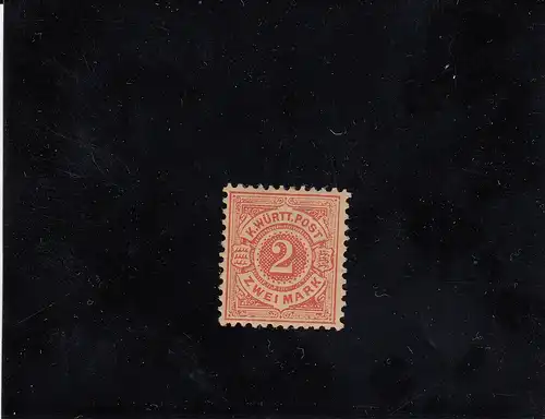 Wurtemberg: Min. 52, inutilisé, *, rare, BPP Attest