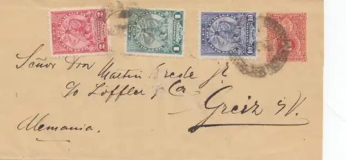 Paraguay wrapper Asuncion to Greisch/Germany