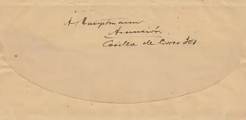 Paraguay wrapper Asuncion to Greisch/Germany