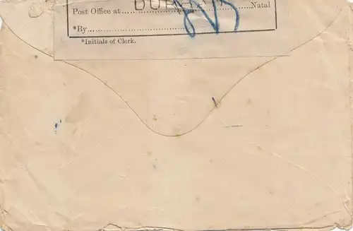 Mocambique 1899: Delagoa to Cape Town/Cape Colony