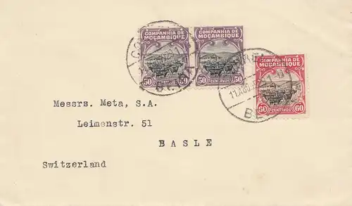 Mozambique 1929: Beira to Basel/Switzerland