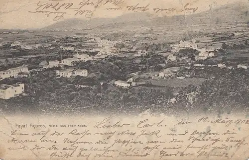 Acores 1903 Ponta Delgada to Dresden
