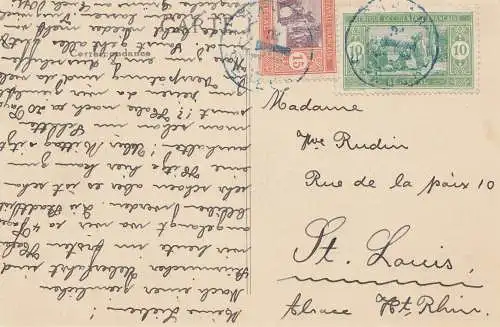 Senegal: post card Dakar to St. Louis