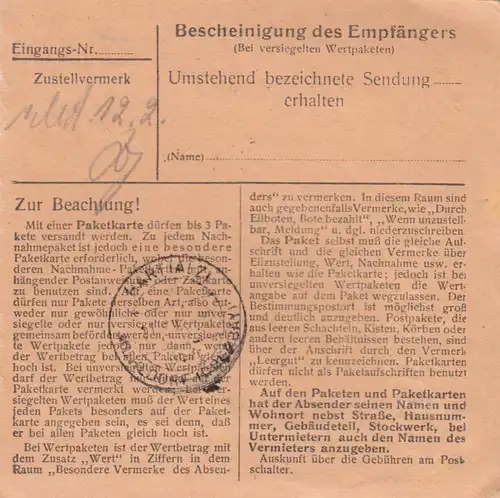 Carte de paquet: Églises de baptême via Eggenfelden vers Hart