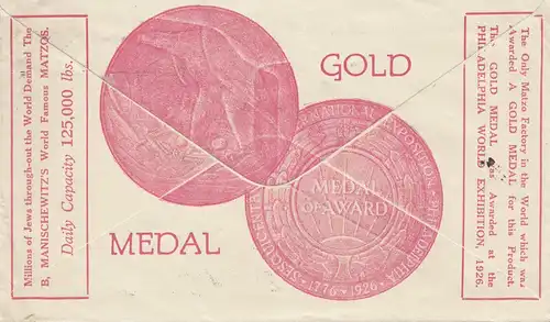 Afrique du Sud 1930: Capetown to Chemnitz, Gold-Medal World Exhibition 1926