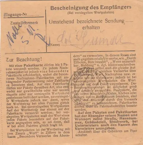 Carte de paquet BiZone 1948: Echelle par cheveux, par les éilbots