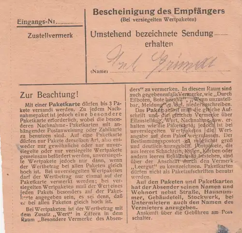 Carte de paquet: Kirchanschöring après établissement de soins Haar